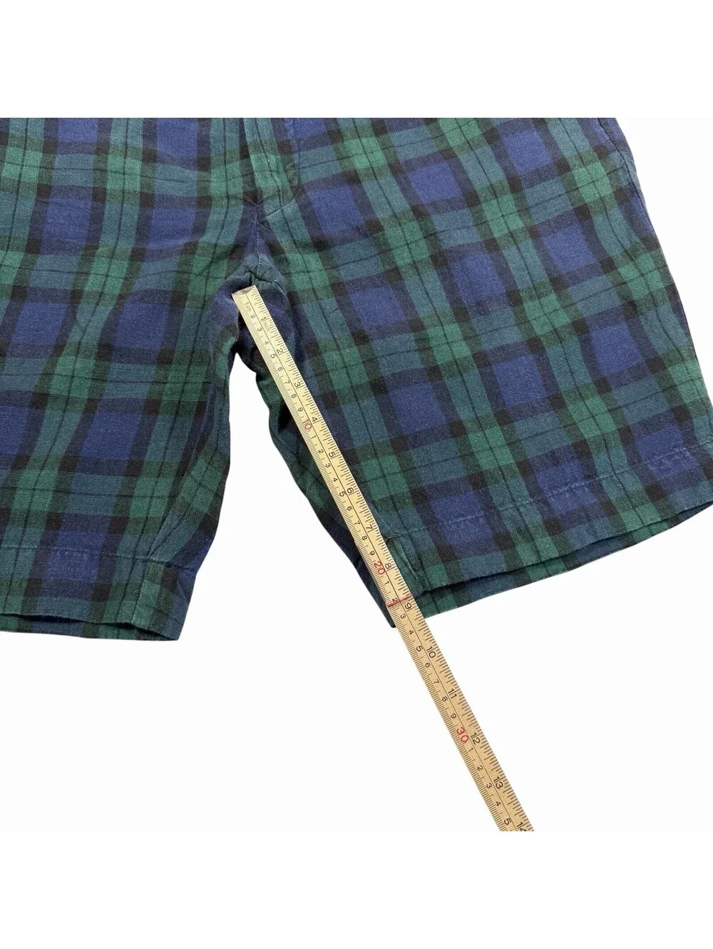 Polo Ralph Lauren Black Watch Plaid Slim Fit Shorts New With Tags Size 35